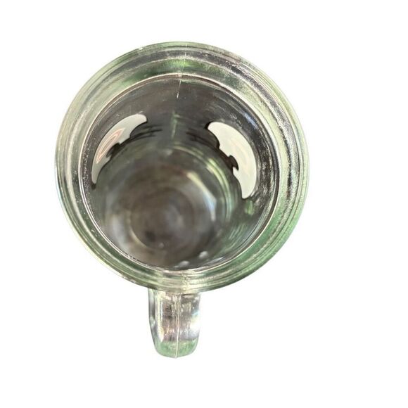 Chicago Bears Fisher Peanuts Tall Heavy Clear Glass Mug - Picture 6 of 6